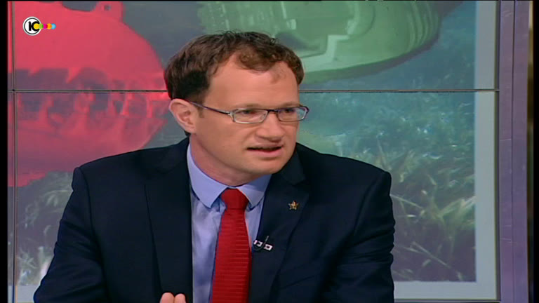 Lior Tabansky on Channel 10 discussing threats to undersea internet cables